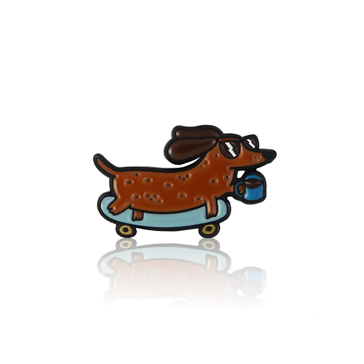 Skateboarding Sausage Dog