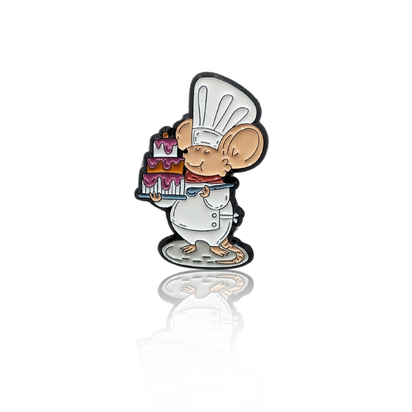 Pastry Chef Mouse Enamel Pin