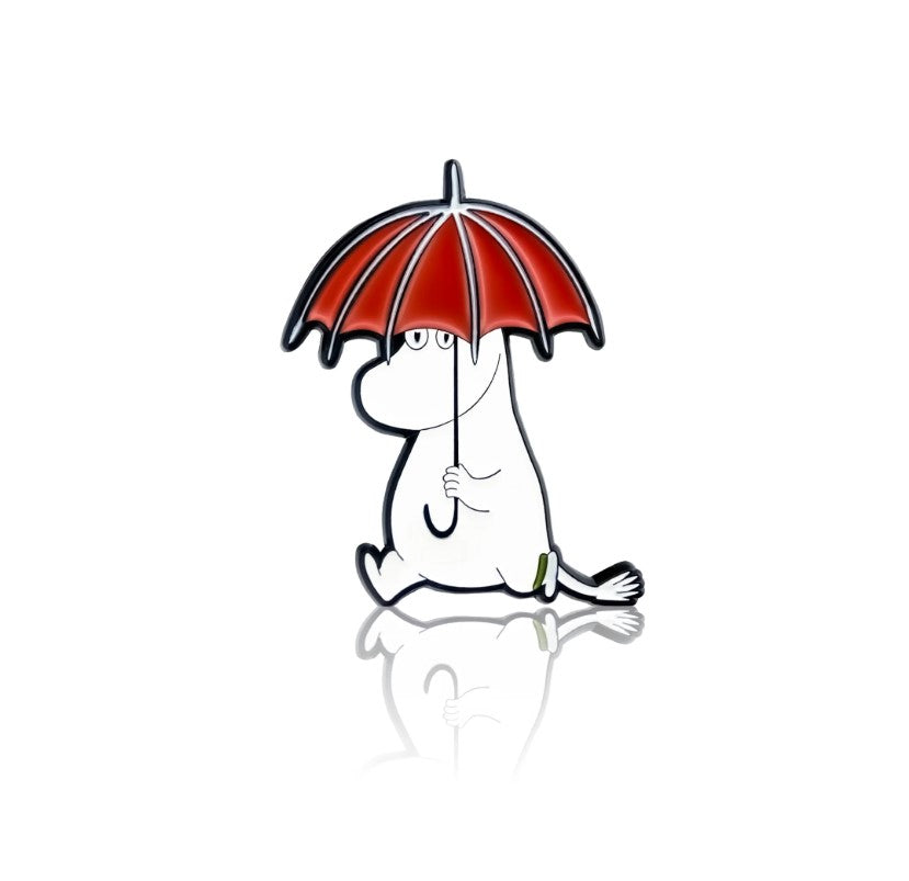 Snork Maiden with an umbrella enamel pin