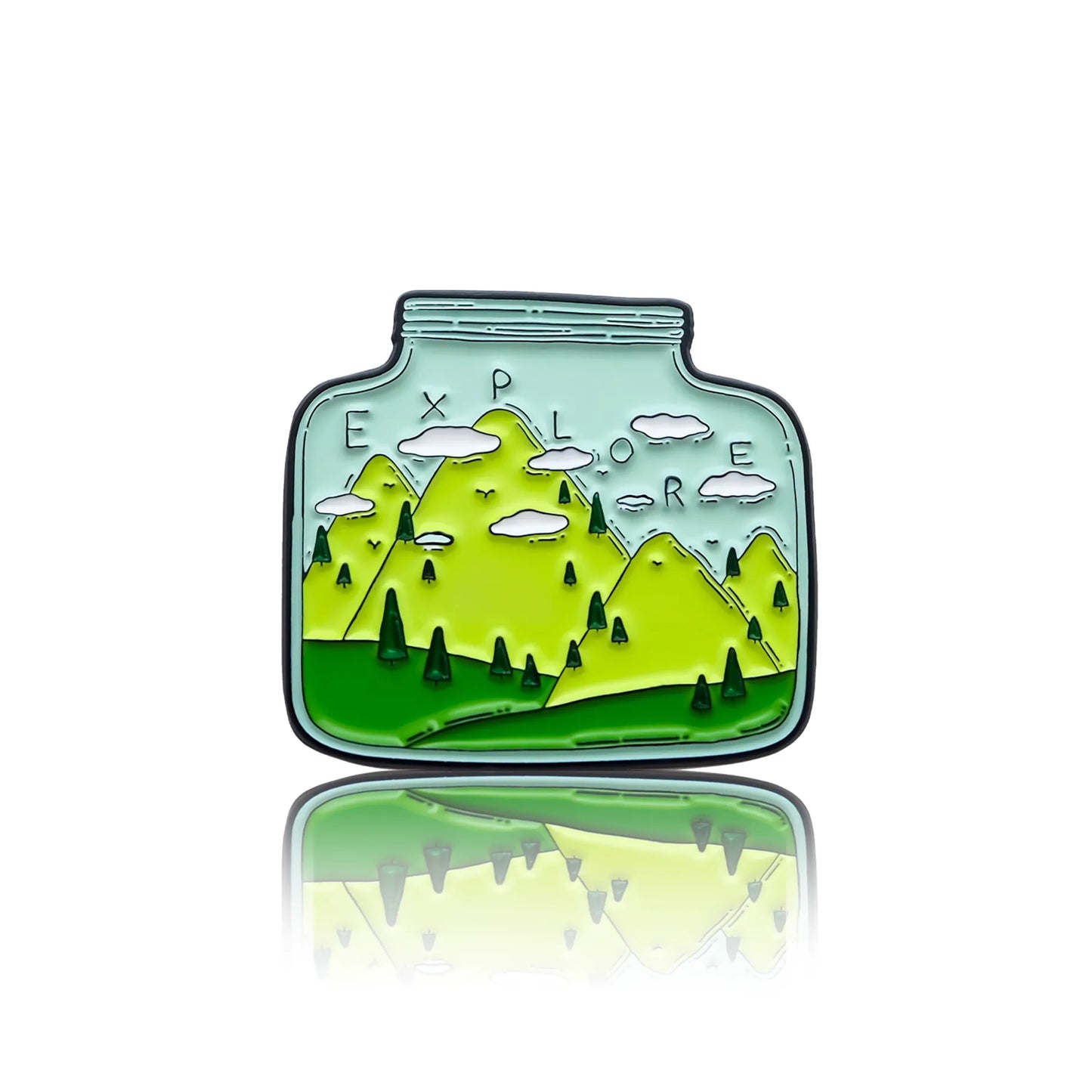 Forest in a jar