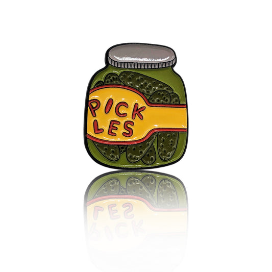 Jar of cute pickles