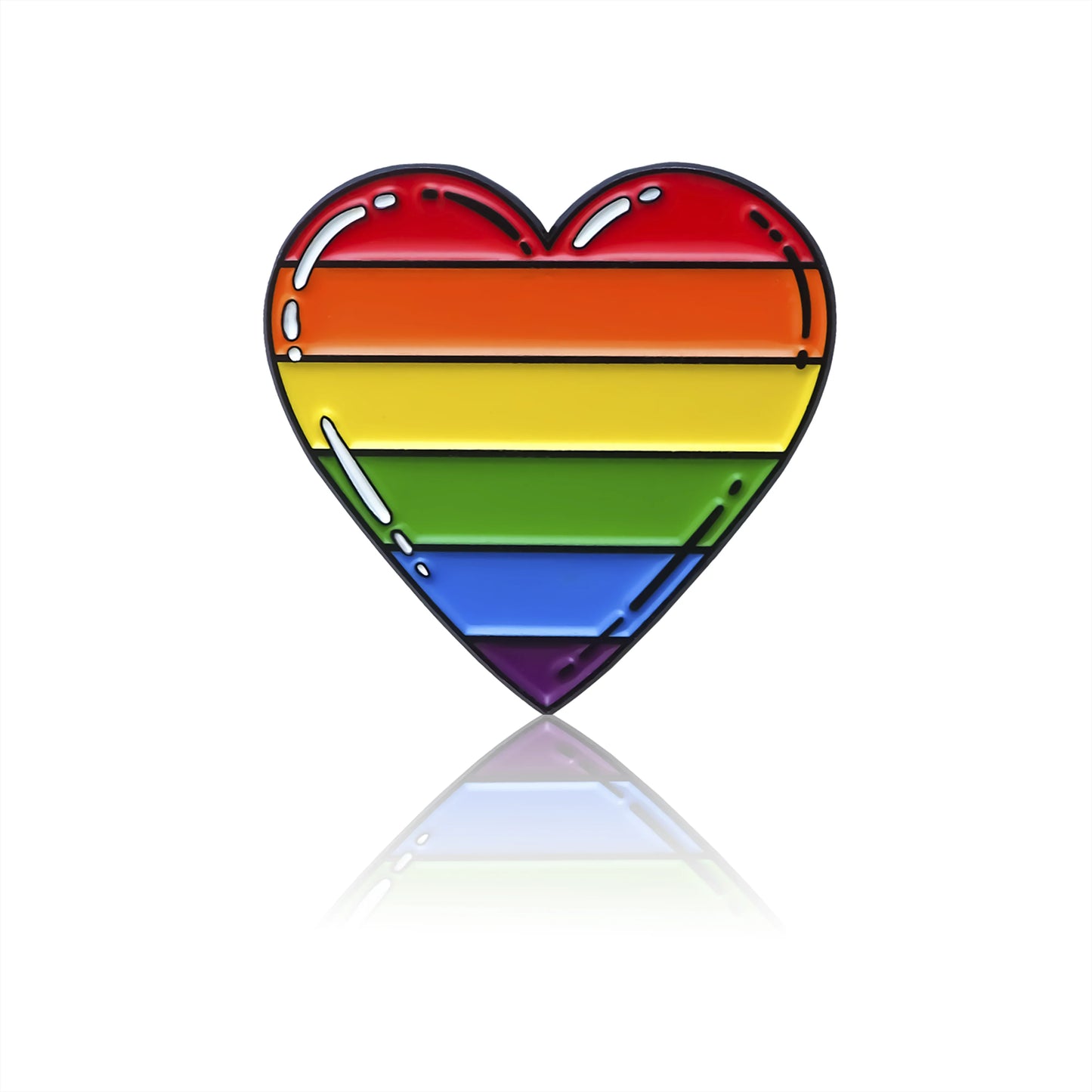 Rainbow heart