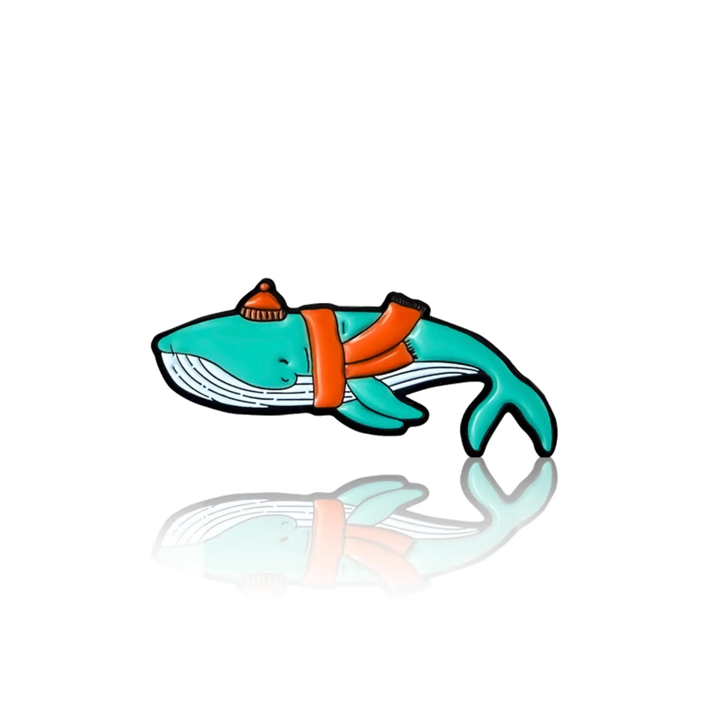 Cozy Whale with Scarf