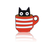 Coffee-Themed Enamel Pins – Perfect for Coffee Lovers