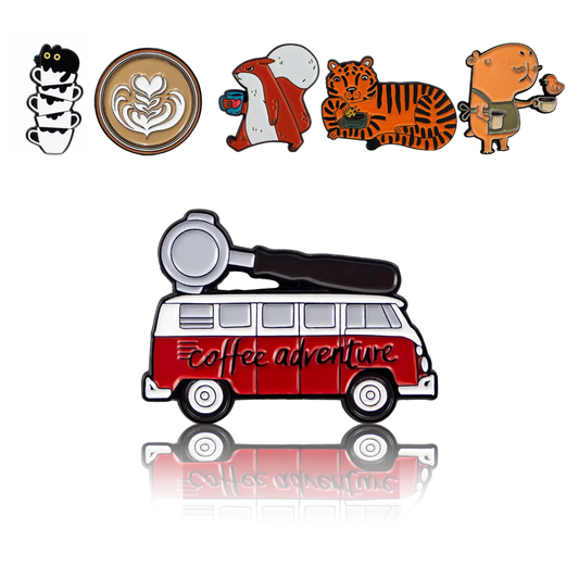 Cozy Coffee Pin Bundle ☕🍁| Pin Bundle | 6 Custom PINS