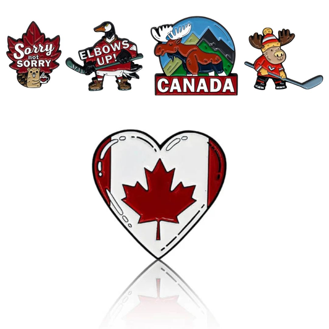 Canada is the Best | Pin Bundle | 5 Custom Pin | Promo
